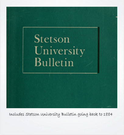 Stetson Catalog (Bulletin) Collection